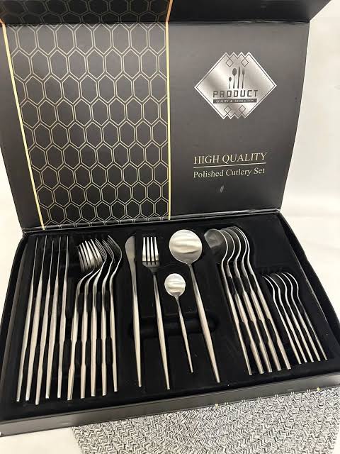 Protugese high quality cutlery set silver