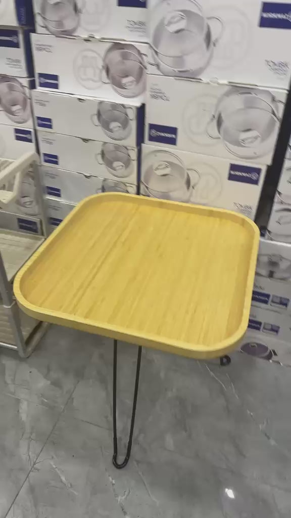 Portable Folding Bamboo Coffee Table