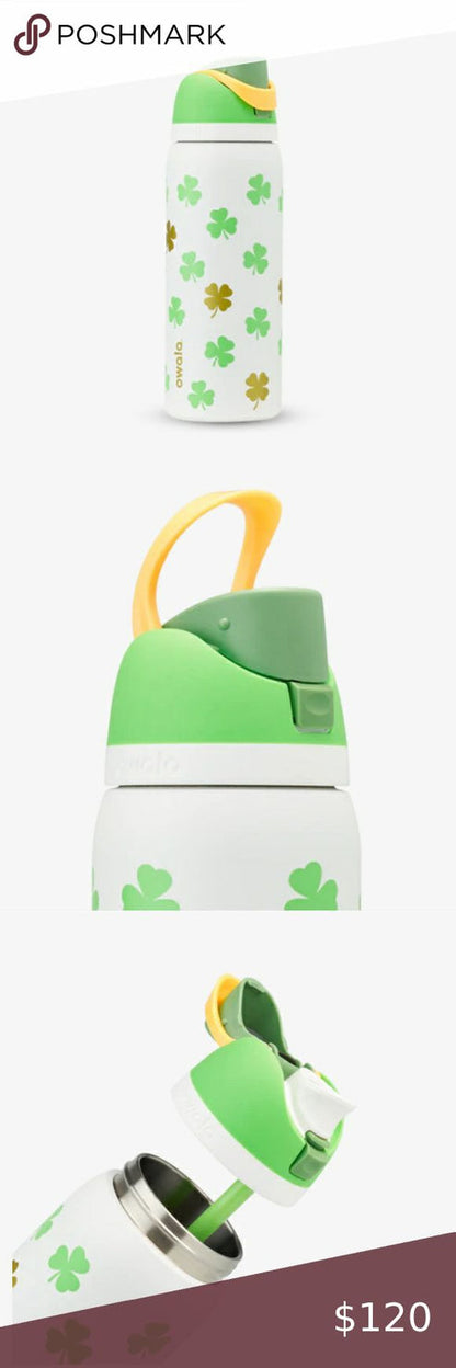 Owala FreeSip | 32 OZ | Clover The Rainbow