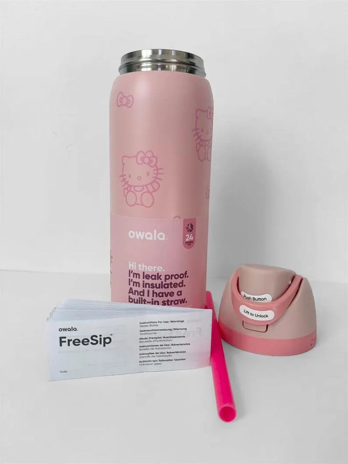 Owala FreeSip | 24 Oz | Hello Kitty