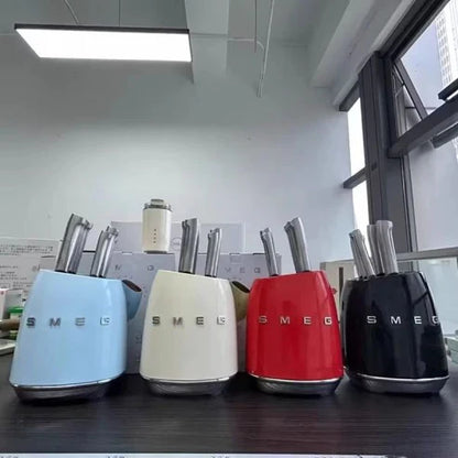 SMEG’s knife block set