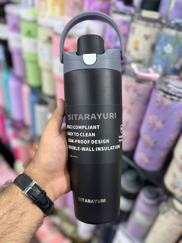 Sitarayuri 30oz Sway tumbler with handle and lock