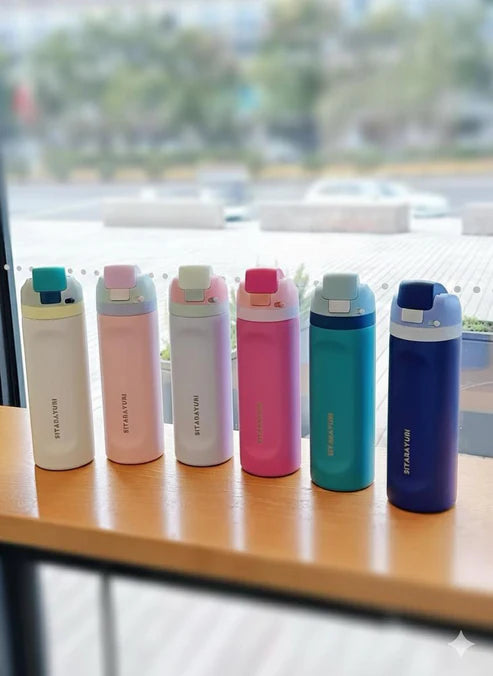 Sitarayuri Freesip Water Bottle Insulated With Lock 710ml