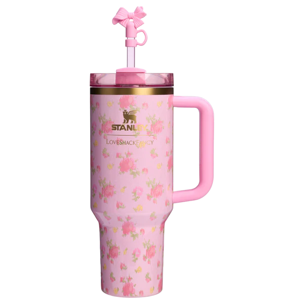 Stanley 1913 x LoveShackFancy Quencher H2.0 Flowstate™ Tumbler | 40 OZ Ibiza Sunset