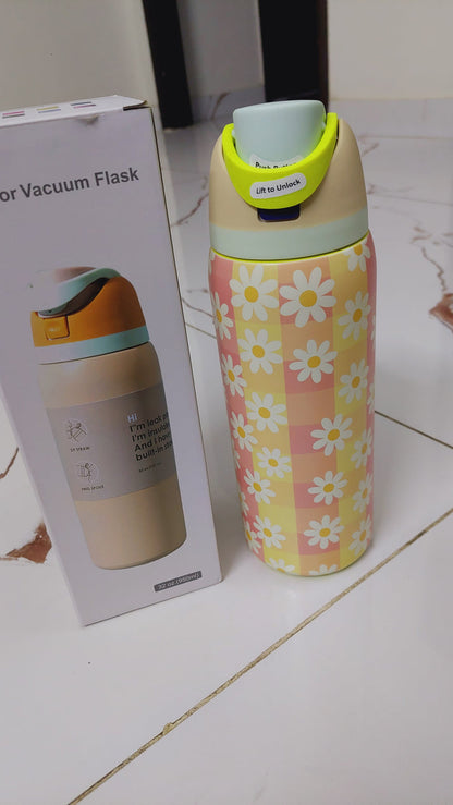 Hydro Sip Water Bottle 32oz Sunflowers