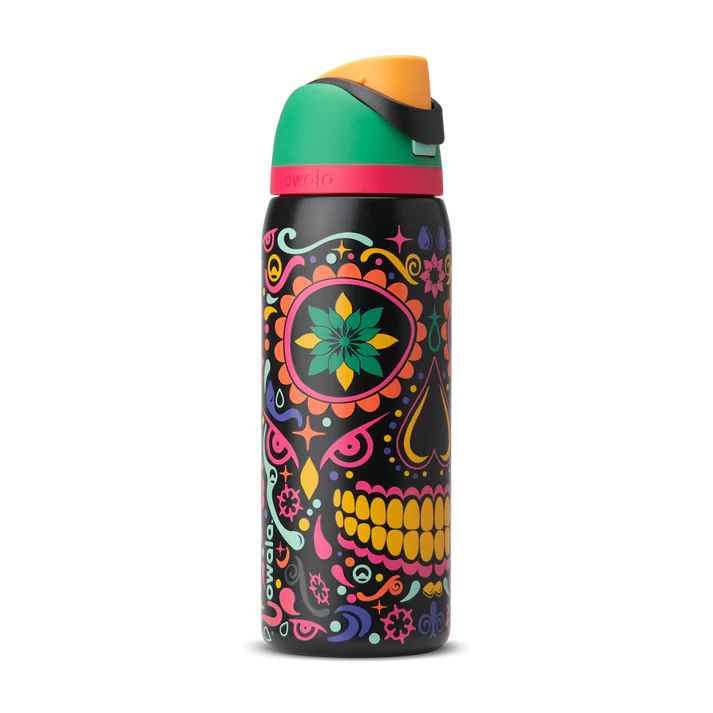 Owala FreeSip® | 24 Oz | Sugar Skull