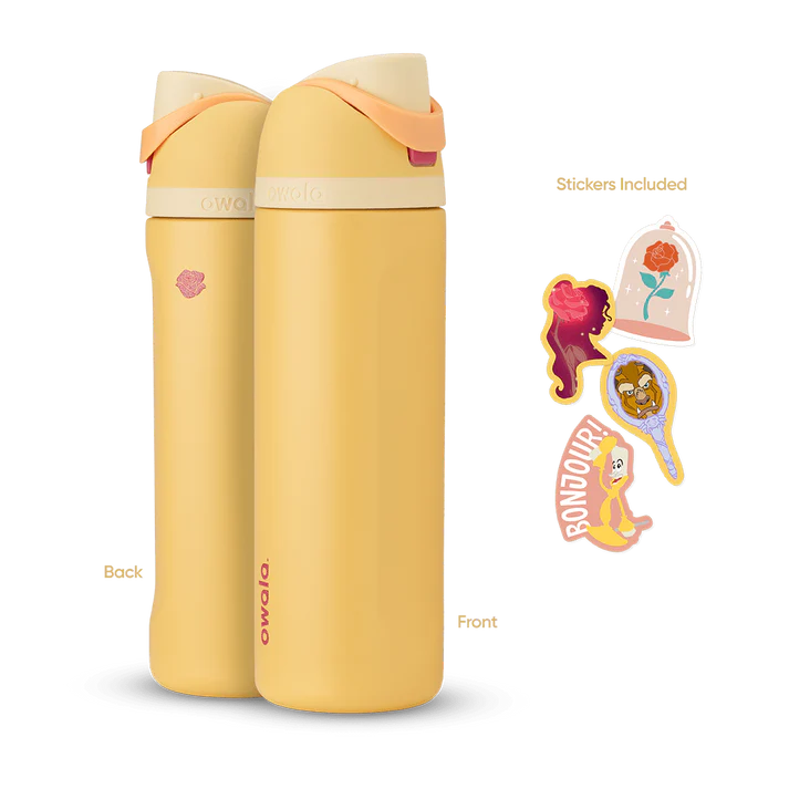 Owala FreeSip® | 24 Oz | Disney Princess Special Edition Belle