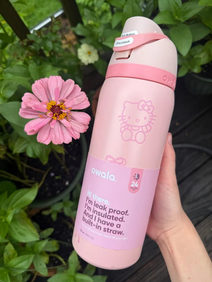 Owala FreeSip | 24Oz | Hello Kitty
