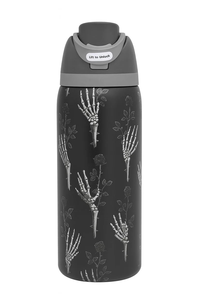 Owala Type Water Bottle | 32 Oz | SKELETON