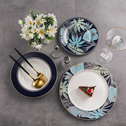 Uk Parliament Porcelain Plate Set- 18 pCS